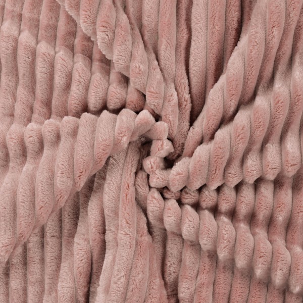 MINKY STRIPE ROSA ANTICO