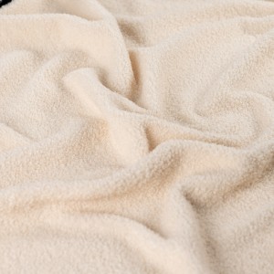 BOUCLE DOUBLE PILE ECRU