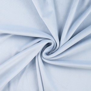 VELLUTO LISCIO STRETCH AZZURRO