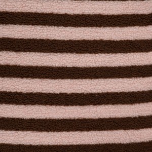 TEDDY STRIPE ROSA E MARRONE
