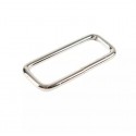 FIBBIA REGOLATRICE METALLO ARGENTO MM 38