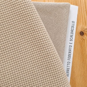 KIT CAPPELLINO E SCALDACOLLO MAGLIA KNIT SABBIA e MAGLINA SABBIA