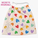 KIT SACCHETTO IN AQUA PROTECT MACULATO DI CUORI