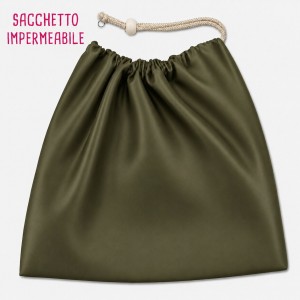 KIT SACCHETTO IN AQUA PROTECT KAKI
