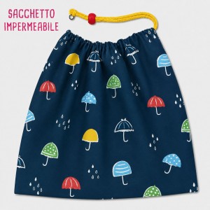 KIT SACCHETTO IN AQUA PROTECT OMBRELLINI