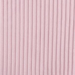 MINKY STRIPE DOUBLEFACE ROSA BABY