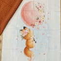 DUETTO PANNELLO VOLPINA PALLONCINA + MINKY OLIVA