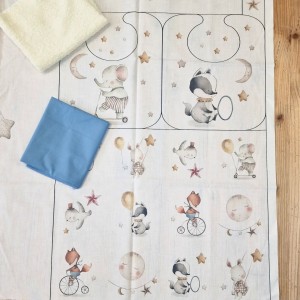 KIT PANNELLONE SLEEPY CARTA DA ZUCCHERO