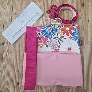 KIT SACCA MARE IMPERMEABILE CHOUPETTE E AQUA PROTECT ROSA