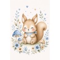 NEW PANNELLO COTONE CM 75X100 PIPPA SCOIATTOLINA