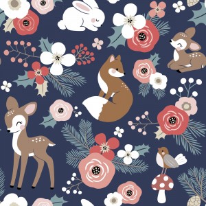 ANIMALI DEL BOSCO BASE BLU