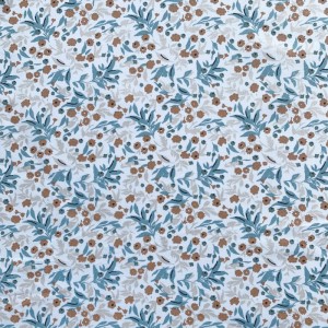 JERSEY TISANIA FOGLIAME EUCALIPTO E FIORI BISCOTTO