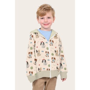 SOFTSHELL SIMPATICI BAUBAU BASE SABBIA