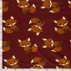 FELPA VOLPINE BASE BORDEAUX