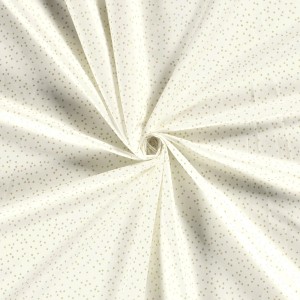 POIS SPARSI GLITTER ORO BASE LATTE