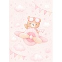 NEW PANNELLO COTONE CM 75X100 ROURY CERBIATTINA