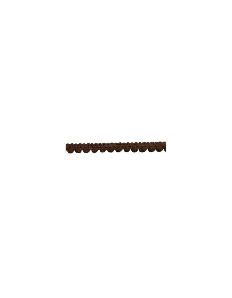 Passamaneria Con Ponpon Morbidi 10 Mm - Perfetta Per Cucito E Fai Da Te - 1 Metro (Borgogna)