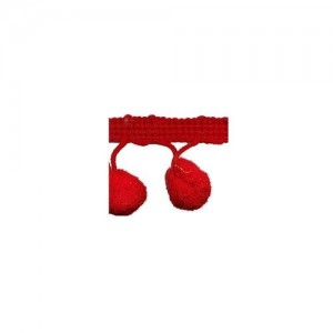PASSAMANERIA POMPOM BIG ROSSO PASSAMANERIA POMPOM BIG ROSSO