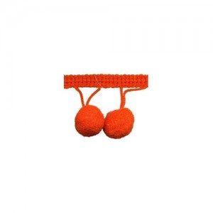 PASSAMANERIA POMPOM BIG ARANCIONE PASSAMANERIA POMPOM BIG ARANCIONE