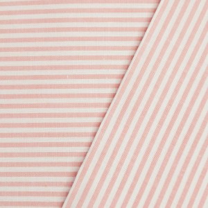 POPELINE TINTO IN FILO RIGHE 3 MM ROSA POPELINE TINTO IN FILO RIGHE 3 MM ROSA