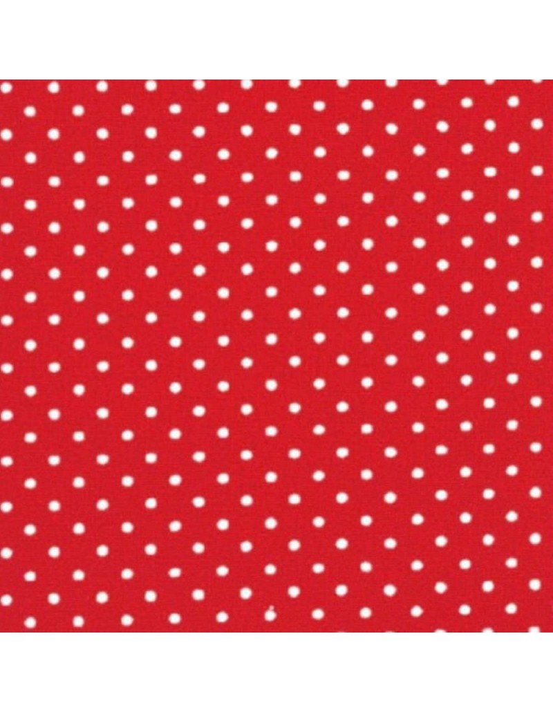 Merceria Online: Nastro di raso mini dots - rosso pois